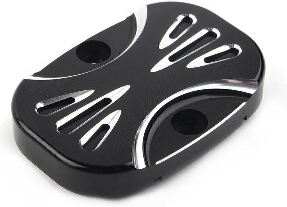 ya 10 9.16 zhengce CNC Cut Rear Brake Master Cylinder Cover for Harley Electra Glide Road King