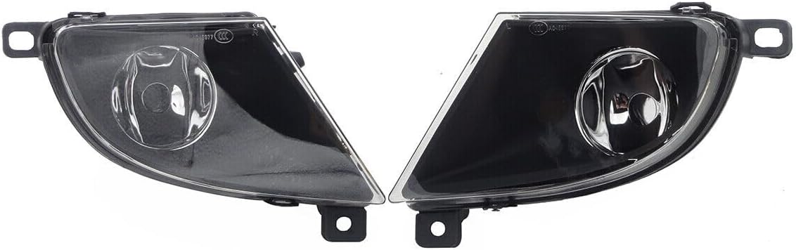 ya 7 8.24 baidi 1Pair Front Bumper Clear Fog Lights Driving Lamps for BMW 5SERIES E60 2008-2010