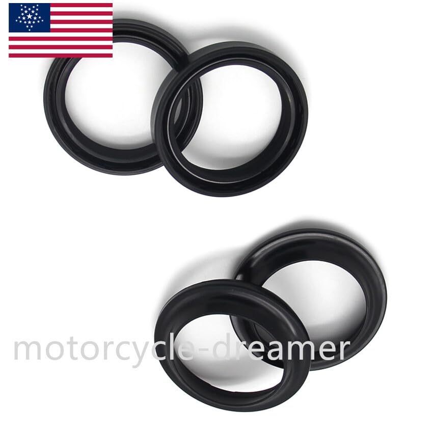 ya 13 9.15 baidi for Kawasaki Fork Dust Wiper Seals Kit ZRX1100C 97-2000 /ZRX1200R ZRX1200S 01-04