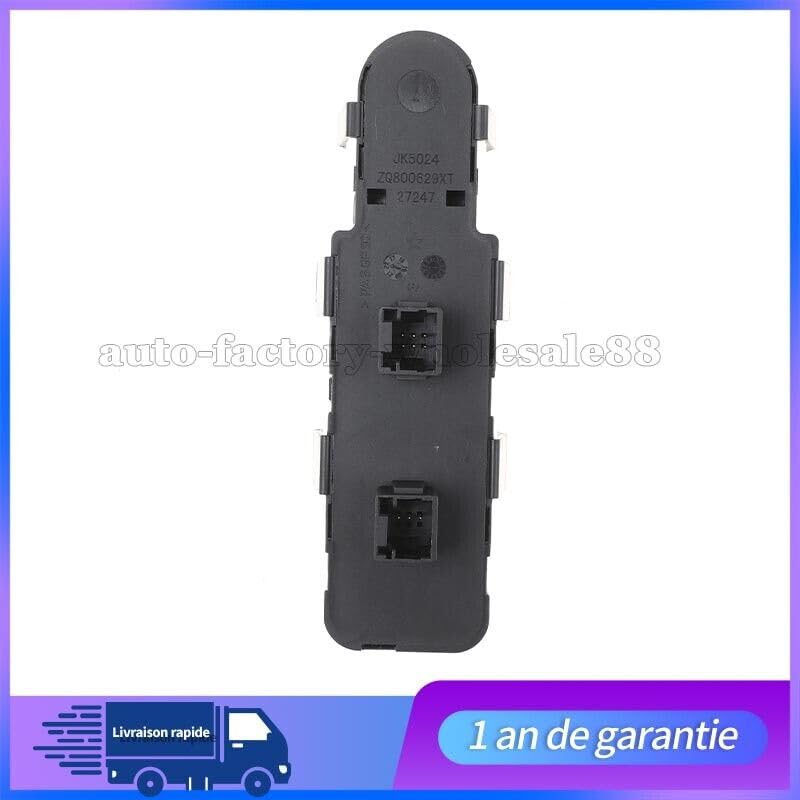 ya 13 9.15 baidi Bouton Platine commande de Leve Vitre Pour for Citroen C4-9651464577 6554HA