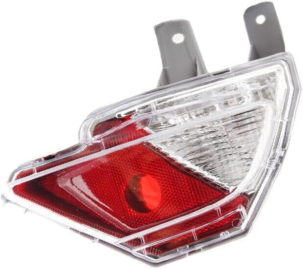 ya 2 8.15 A pair of rear bumper reflectors stop taillights and brake lights for Toyota RAV4 2016-2019