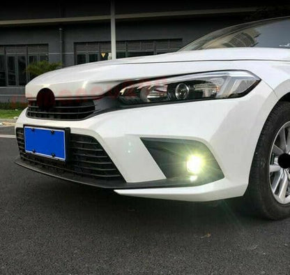 ya 3 8.24 baidi for Honda Civic Sedan 2022-2023 LED Front Fog Light Assembly with Cable Switch Kit 