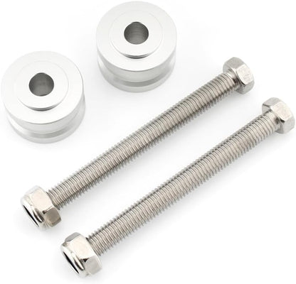 ya 4 8.8.2 for Suzuki V-Strom 1050 1050XT DL1050XT Silver Handlebar Riser Up Bracket Clamp