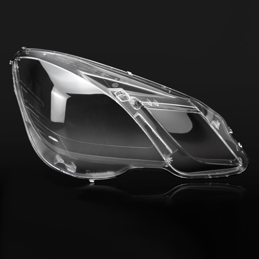 ya 7 8.24 baidi Pair Clear Headlight Lens Lamp Cover For 2009-2012 for Mercedes-Benz E Class W212
