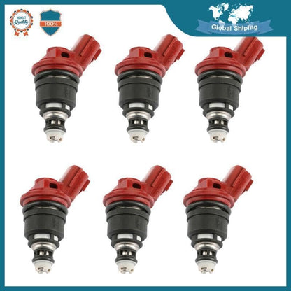 ya 12 10.8 baidi Set of (6) Fuel Injectors for Nissan Maxima 3.0L V6 1992-1999 16600-96E01