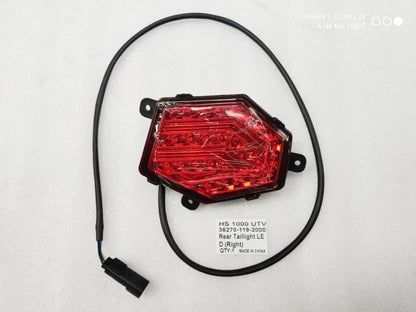 ya 27 10.13 baidi Tail Light Right LED Tail Light UTV HS1000 HiSun 1000 Spire Militia Strike Crew