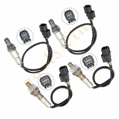 ya 2 8.24 baidi 4 Upstream and Downstream Oxygen sensors Suitable for The 2009-2011 for Honda Pilot Ridgeline 3.5L