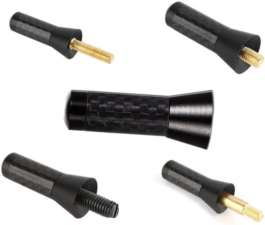 ya 6 8.14 3.5cm Carbon Fiber Car Roof Antenna Short Antenna Refit Auto Accessories