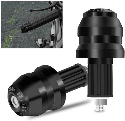 ya 6 8.24 baidi 7/8 22mm Motorcycle Handlebar Grips Bar End Slider Cap Plug Aluminum Universal