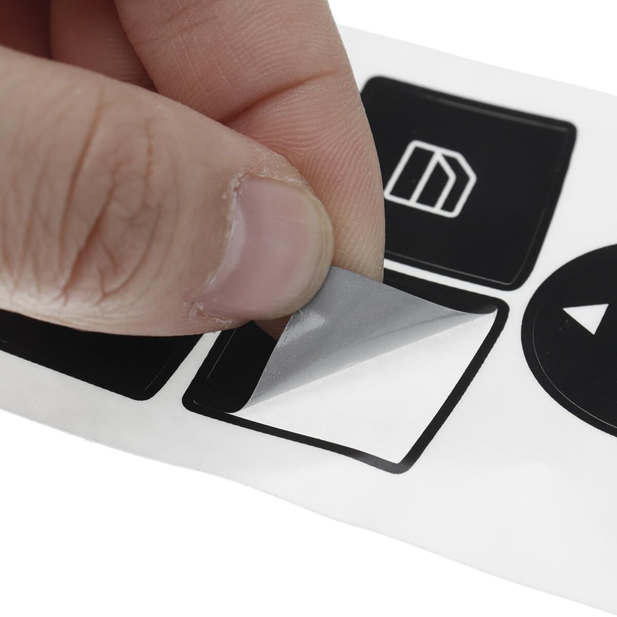 ya 23 10.7 baidi Black Window Switch Button Repair Sticker Decal for for Mercedes-Benz 2007-2014 Auto
