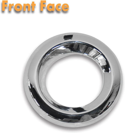 ya 10 9.16 zhengce Chrome Front Left Fog Lamp Light Bezel Cover Ring Trim Fit for Toyota RAV4