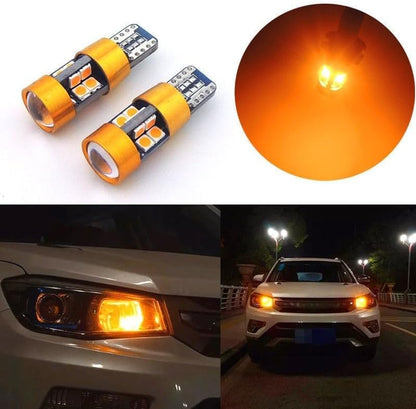 ya 13 9.15 baidi 12V Signal Light DC Orange 1Pair 158 Amber 175 Car 2821 Position Parking 2525