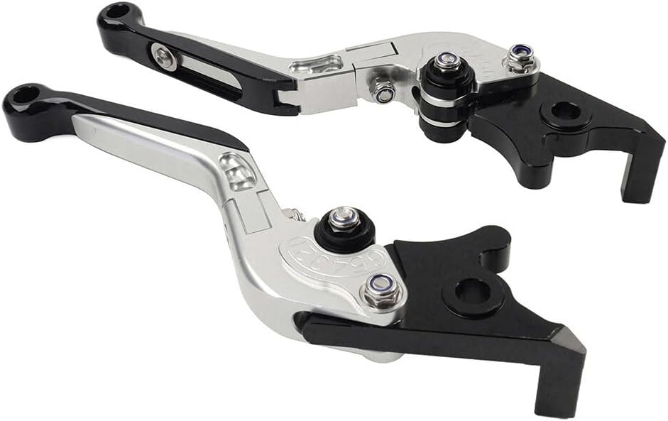 ya 10 9.16 zhengce Silver CNC Folding Extendable Brake Clutch Levers for BMW S1000XR 2015-2021