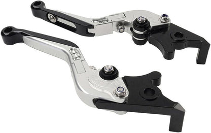 ya 10 9.16 zhengce Silver CNC Folding Extendable Brake Clutch Levers for BMW S1000XR 2015-2021