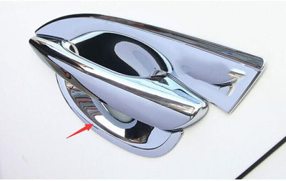 ya 5 8.10 4P Chrome Exterior Side Door Handle Bowl Cover Trim for Mazda 3 Axela 2019-2023