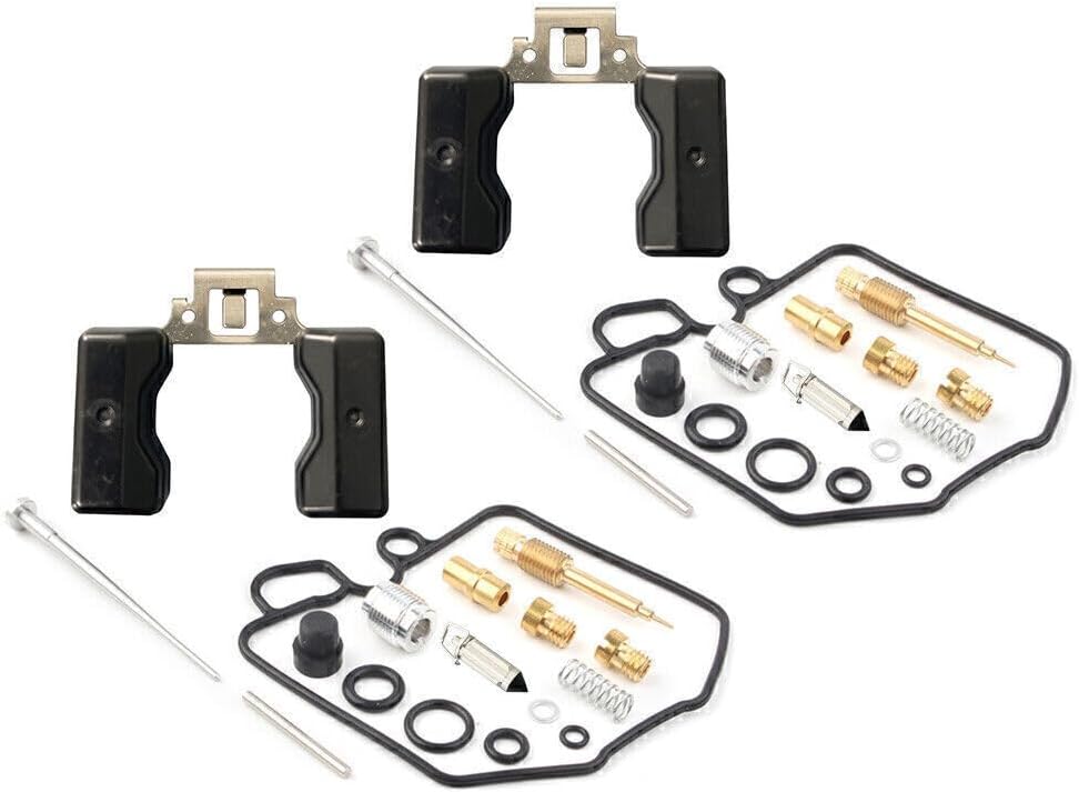 ya 4 8.10 for Honda CX500 GL500 CX500C CUSTOM 2x Carburetor Rebuild Re2x W/Floats Kit