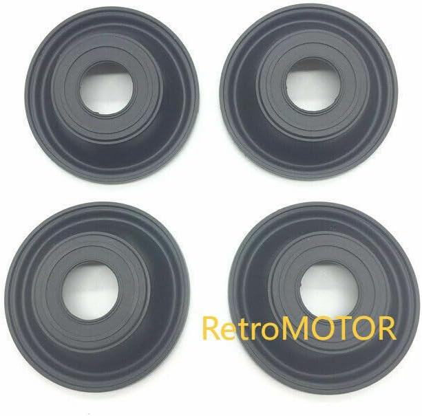 ya 13 9.15 baidi 4PCS Carburetor Vacuum Diaphragm Membrane for Suzuki GSF600S GSF600 BANDIT 96-03
