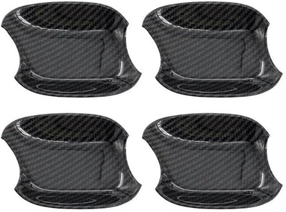 ya 2 8.15 for Audi Q5 2018-2021 ABS Carbon Fiber Car Exterior Door Cover Trim 