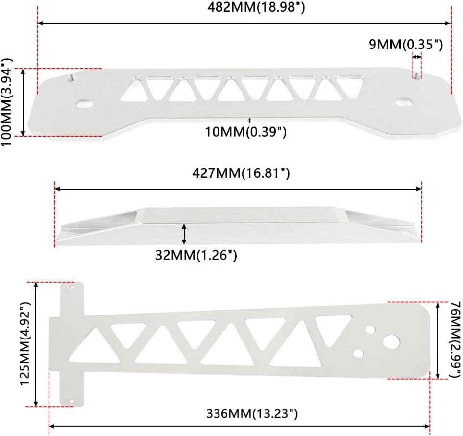 ya 13 9.15 baidi Rear Lower Control Arm Dummy+Subf for Ram e Brace+Tie Bar For 06-11 for Civic FD FB FG
