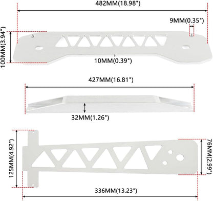 ya 13 9.15 baidi Rear Lower Control Arm Dummy+Subf for Ram e Brace+Tie Bar For 06-11 for Civic FD FB FG