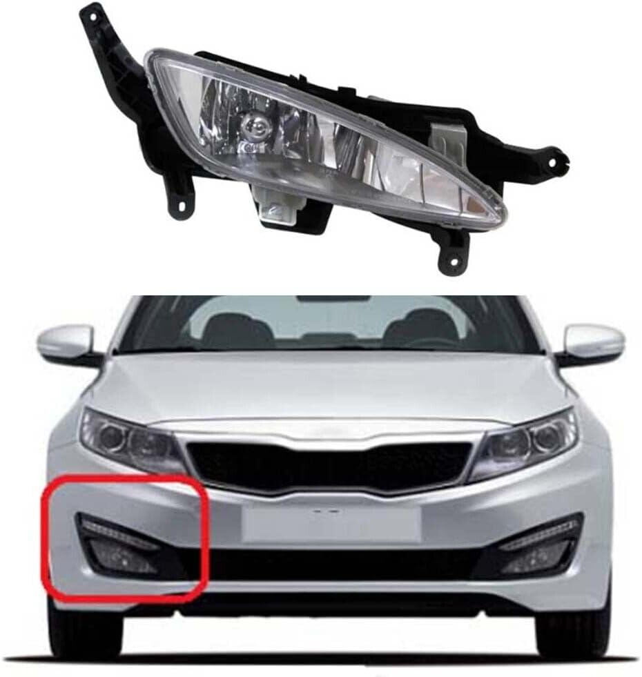ya 10 9.16 zhengce Fits for Kia Optima K5 2011-2013 Right Side Front Bumper Fog Light Driving