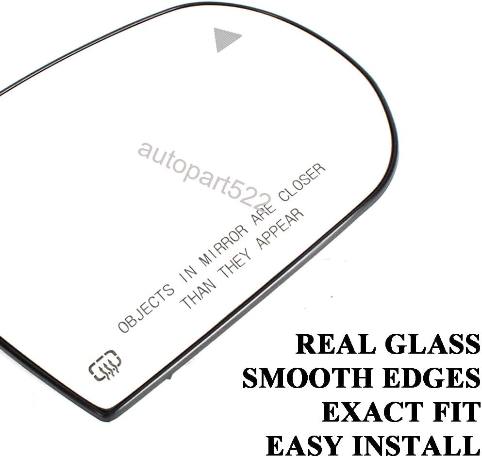 ya 2 8.15 Suitable for Jeep Compass 2017-2021 Right Grip Passenger Side Mirror Glass Heated with Blind Spot