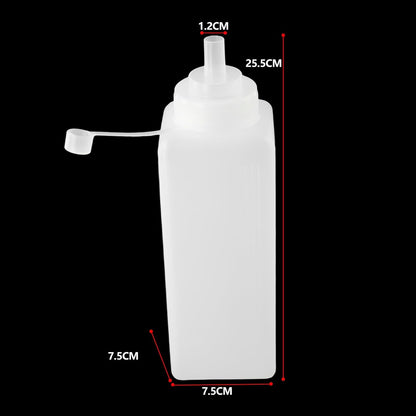 ya 14 9.20 baidi Dustproof Plastic Squeeze Bottle for Kitchen Dressing and Seasoning 800 1000ML-1
