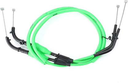 ya 5 8.24 baidi 2x Motorcycle Throttle Cable Accelerator Wire Fit for Kawasaki ZX10R 2011-15