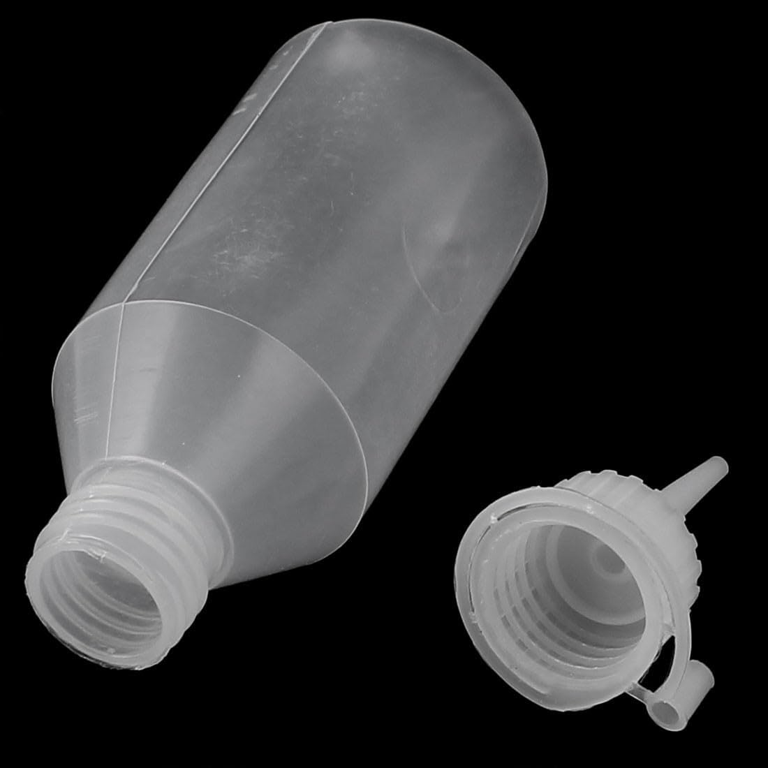 ya 26 10.21 baidi 100mL Plastic Chemical Liquid Oil Stora Squeeze Bottle Dispenser White 2Pcs
