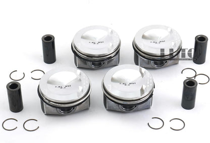 ya 4 8.24 baidi 4pcs Pistons Rings Set ¦µ23mm for Audi S3 8V TTS for Golf R MK7 2.0 TSI CJX DJH DNU
