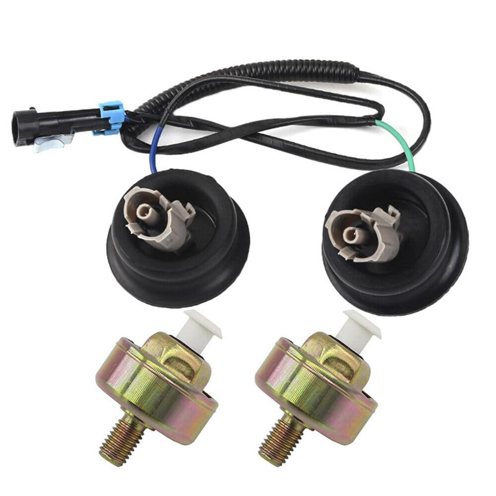 ya 2 8.15 2-Piece Knock Sensor Wire Harness for LS1 LQ4 LQ9 6.0 5.3 5.7 12601822 12589867