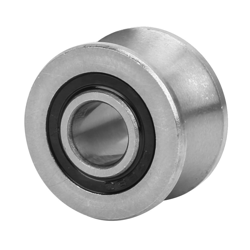 ya 16 10.20 baidi U22 U Shaped Ball Bearing Round Bottom Track Groove Pulley Bearing Sliding