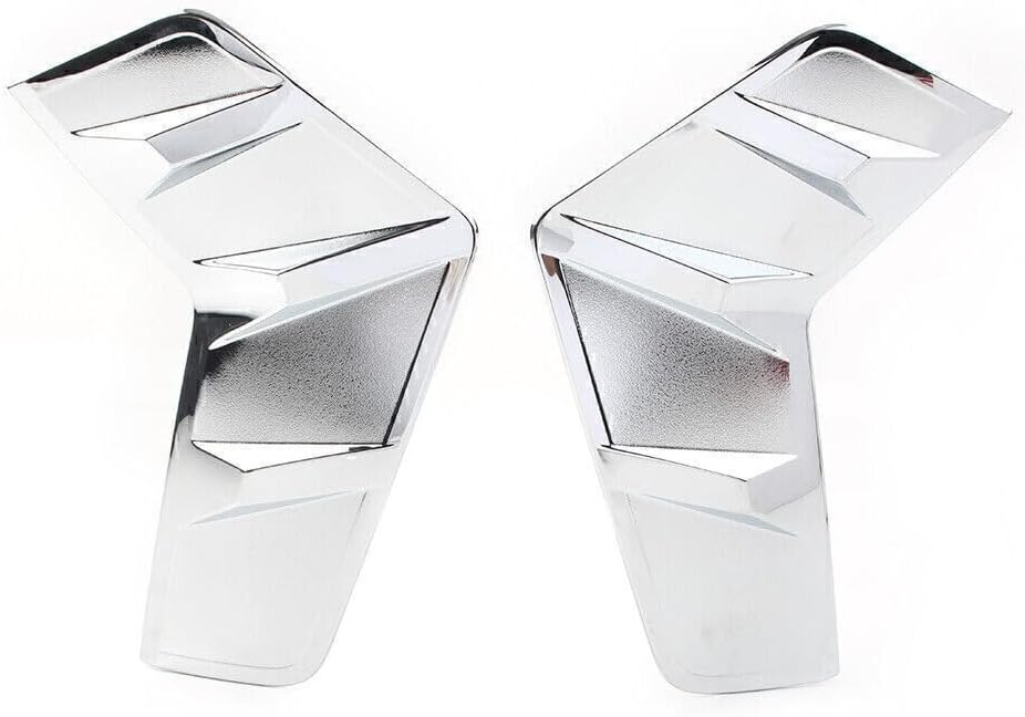ya 4 8.10 for Toyota RAV4 19-2021 Chrome Front Fog Light Lamp Cover External F for Ram e Trim