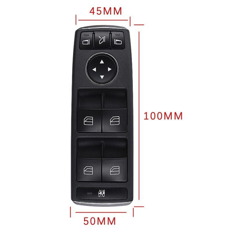 ya 6 8.14 Front Left Power Window Master Control Switch for Mercedes-Benz C200 C260 E260