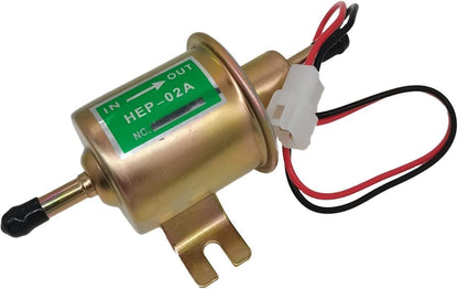 ya 7 8.24 baidi Electric fuel pump metal solid gasoline low pressure gas diesel fuel pump HEP-02A