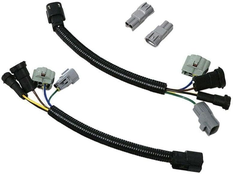 ya 4 8.10 LED headlight conversion harness adapter plug and layout suitable for Toyota Tacoma 2016-20