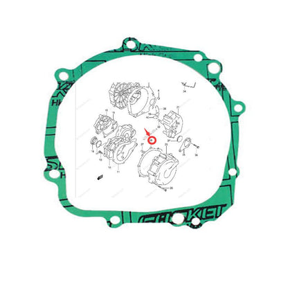 ya 13 9.15 baidi Engines Cover ket for Suzuki GSXR600 2000-2003 GSXR750 2001-03 GSXR1000 01-02