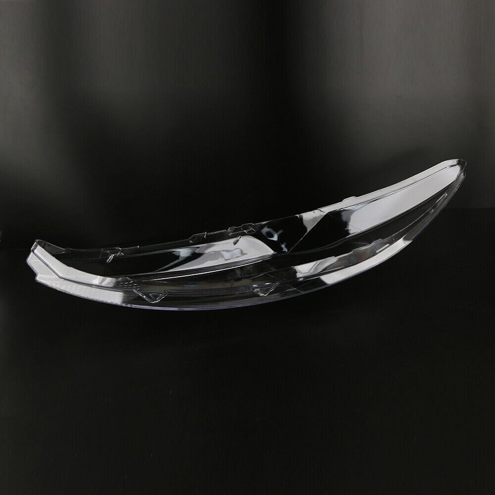 ya 4 8.10 Pair Headlight Headlamp Clear Lens Shell Cover Lenses for Ford Fiesta 2009-2012