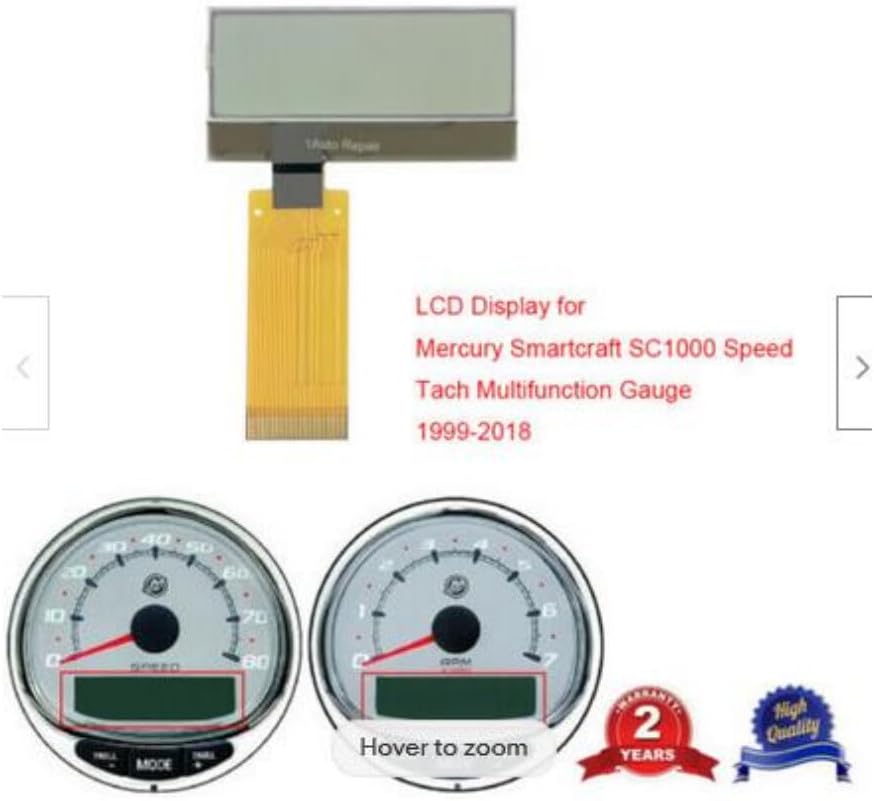 ya 2 8.15 1PCS Car Dashboard LCD Display SC1000 Speedometer Tachometer Multifunction Gauge