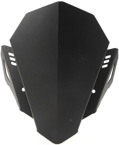 ya 2 8.15 Black Windshield Windscreen Wind Deflector Fit for Yamaha MT-07 FZ-07 2018-2021