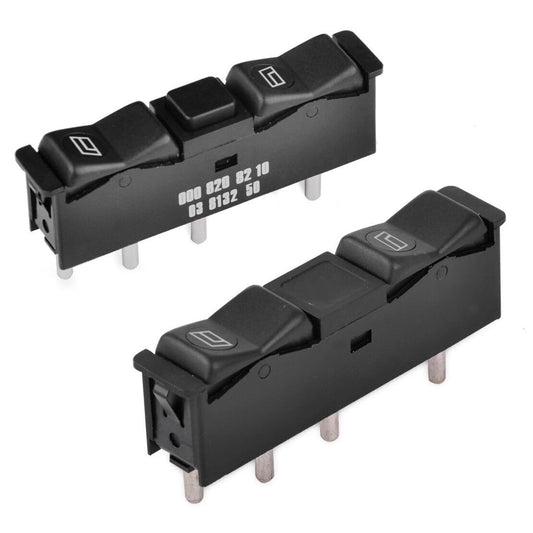 ya 5 8.10 2 Pieces Door Power Window Switch 0008208210 Suitable for Mercedes W123 W201 W126