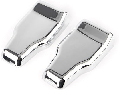 ya 4 8.14 2pcs Window Hinge Cover Trim for Jeep for Wrangler JL 2018 2019 Chrome ABS