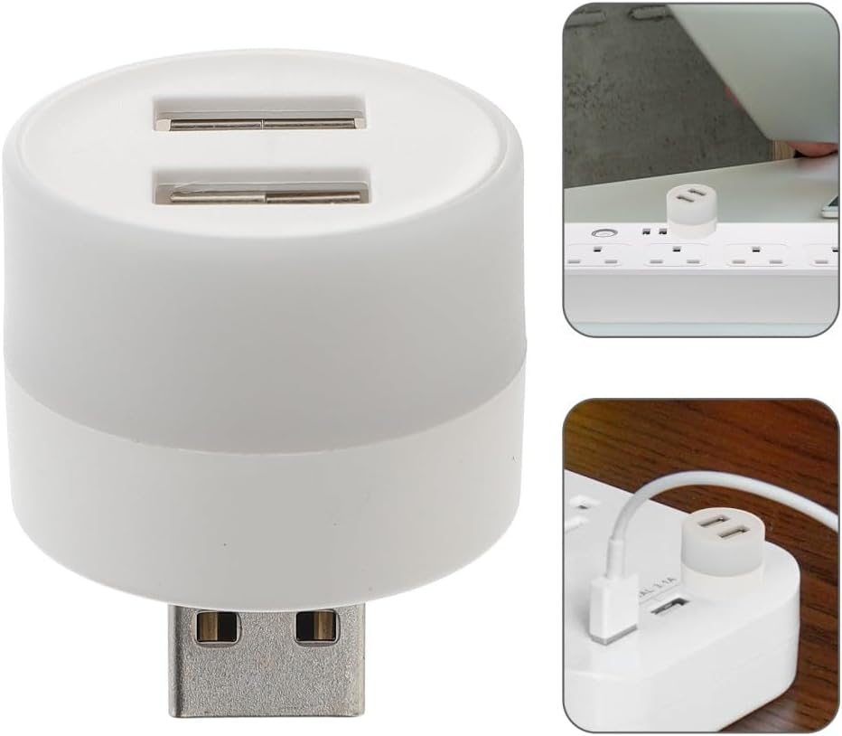 ya 13 9.15 baidi 2 Pcs USB Extender Night Light Child Baby Travel Suv Accessories Interior