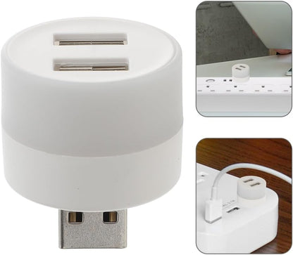 ya 13 9.15 baidi 2 Pcs USB Extender Night Light Child Baby Travel Suv Accessories Interior