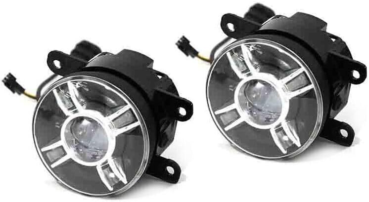 ya 10 9.16 zhengce 4-color car front LED projector lens circular spotlight adjustable light x