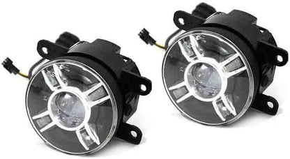 ya 10 9.16 zhengce 4-color car front LED projector lens circular spotlight adjustable light x
