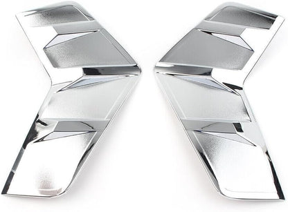 ya 4 8.10 for Toyota RAV4 19-2021 Chrome Front Fog Light Lamp Cover External F for Ram e Trim