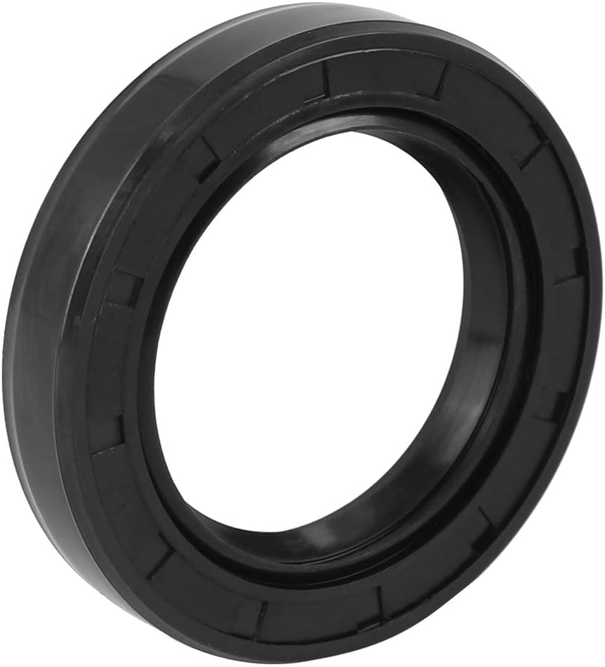ya 4 8.8.2 35mm x 52mm x 10mm Black Rubber Cover Double Lip TC Oil Shaft Seal