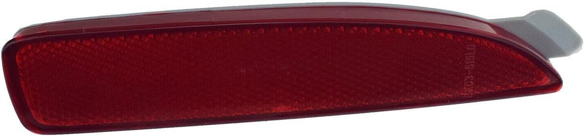 ya 4 8.10 Bumper Reflector Right Rear Passenger Side For 2014-2018 for Mazda 3 D350515M0E