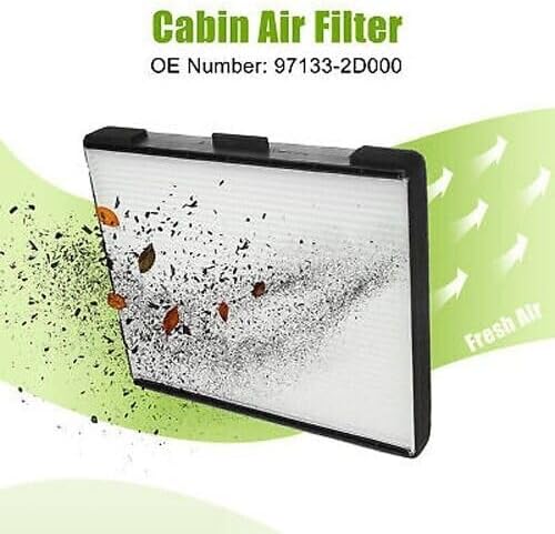 ya 4 8.24 baidi 97133-2D000 Cabin Air Filter Replacement for Hyundai Entourage 2007-2008